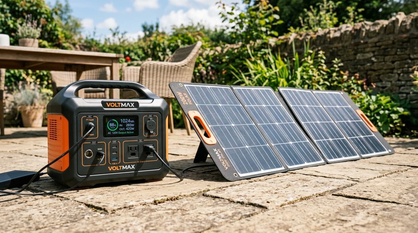 3rd Energy 600W / 512Wh Compact Portable Solar Generator